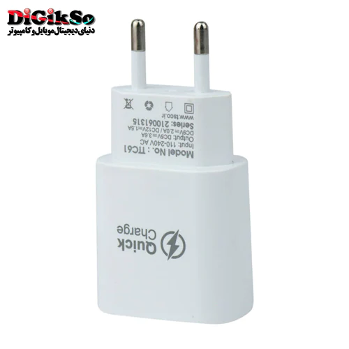 شارژر دیواری تسکو مدل TTC 61 با کابل micro-USB