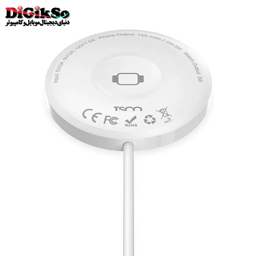 شارژر وایرلس تسکو مدل TTW 100