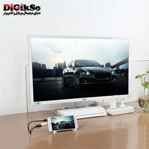 کابل MHL تبدیل USB به HDMI یونیتک مدل M101AWH