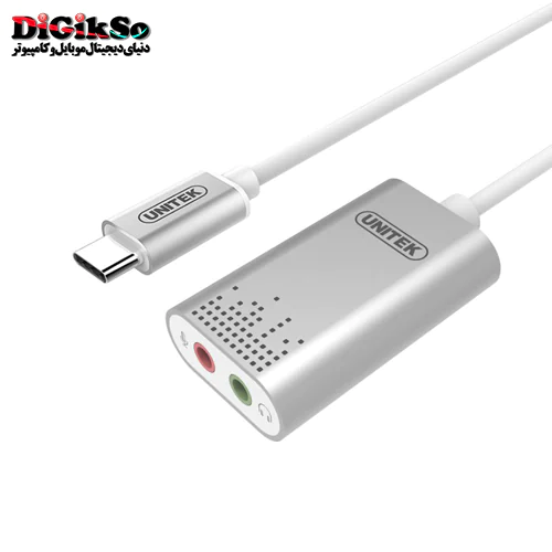 کارت صدا اکسترنال Type-C یونیتک مدل Y-248