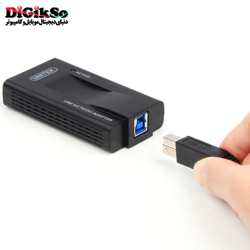 مبدل USB به DVI و VGA یونیتک مدل Y-3801