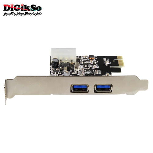 کارت PCI-E دو پورت هاب USB 3.0 یونیتک مدل Y-7301