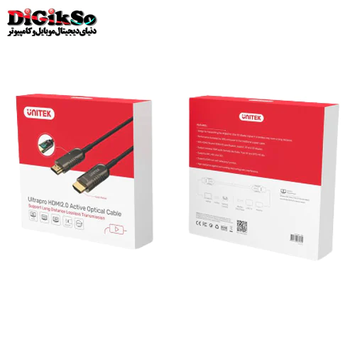 کابل HDMI 2.0 یونیتک مدل Y-C1035BK به طول 70 متر