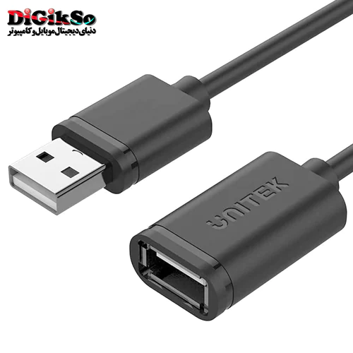 کابل افزایش طول USB 2.0 یونیتک مدل Y-C417GBK به طول 3 متر