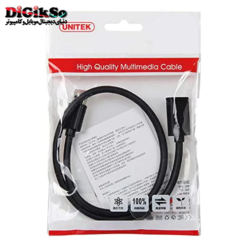 کابل افزایش طول USB 3.0 یونیتک مدل Y-C459GBK به طول 2 متر