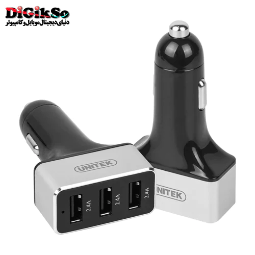 شارژر فندکی هوشمند یونیتک مدل Y-P539C