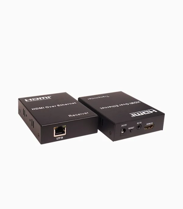 اکستندر HDMI بر روی کابل شبکه CAT6 کی نت مدل K-EXHD0200 تا ۲۰۰ متر
