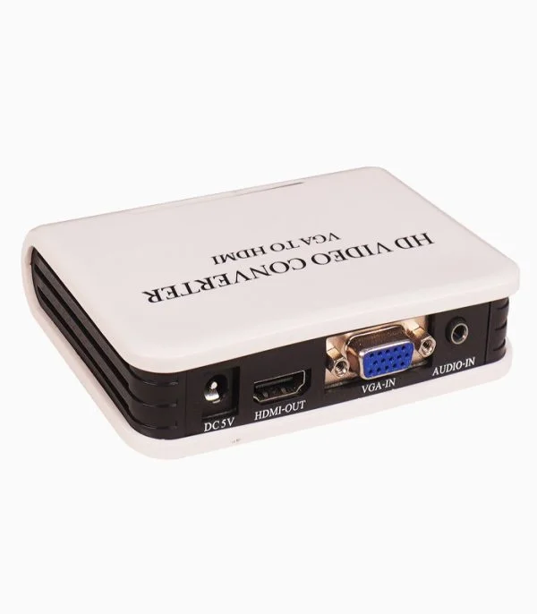 مبدل HDMI به VGA کی نت مدل K-COHD2VGA + آداپتور