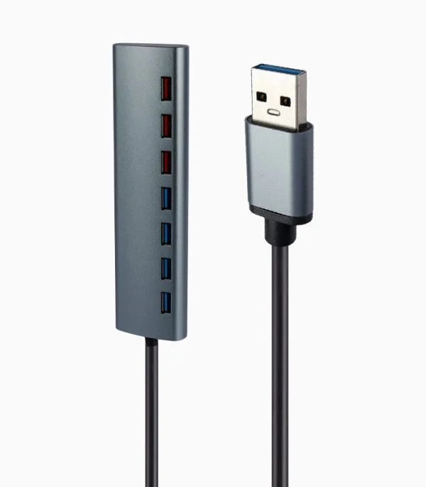 هاب ۷ پورت USB 3.0 کی نت مدل K-HUAMH117