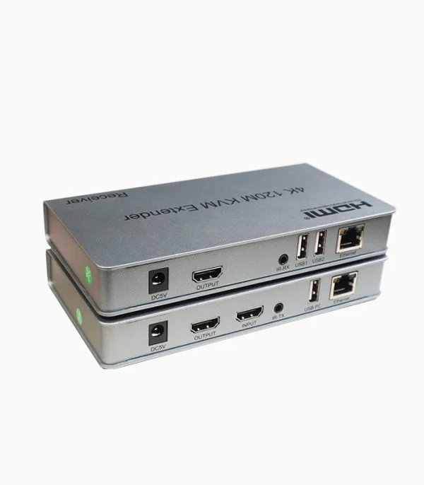 سوئیچ کی وی ام اکستندر HDMI تا 120 متر کی نت مدل KE7120