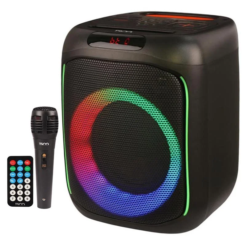 اسپیکر بلوتوثی تسکو مدل TS 23357 + میکروفون و ریموت کنترل